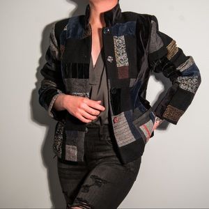 Eugenio Vazzano Patchwork Italian Jacket
